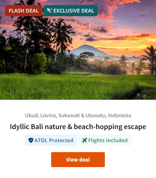 Idyllic Bali nature &amp; beach-hopping escape