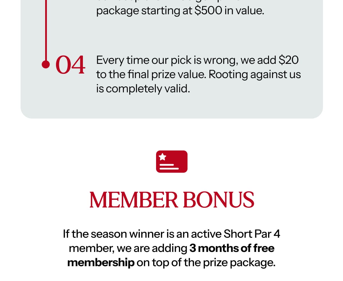 MEMBER BONUS