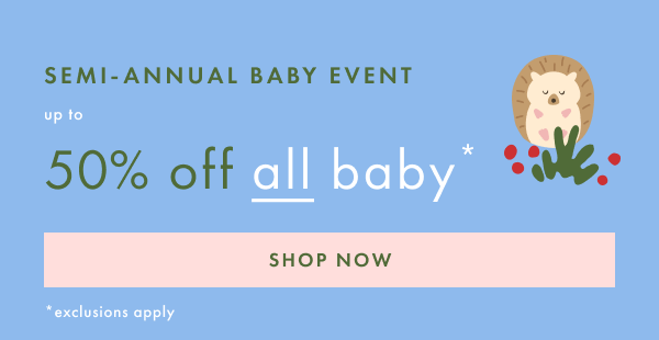 shop up to 50% off all baby