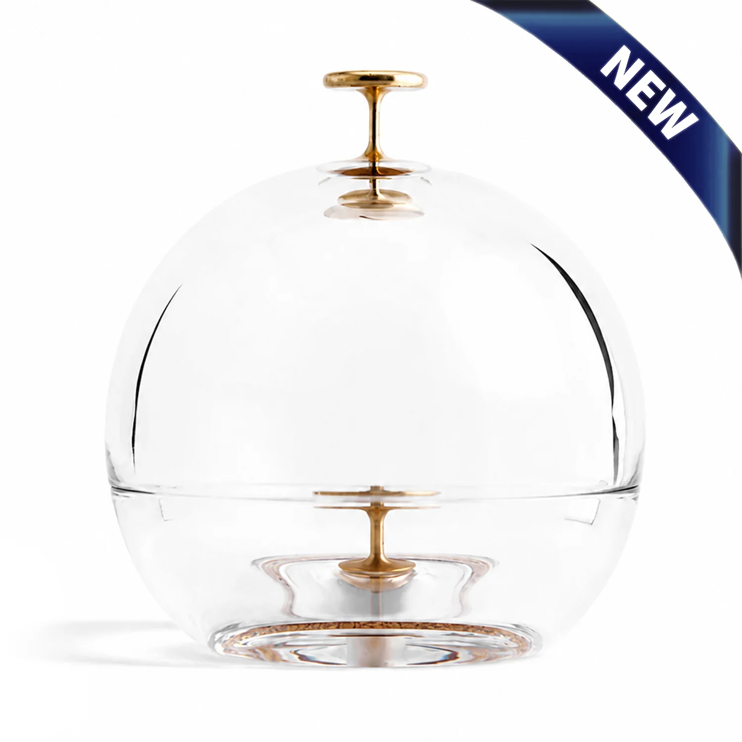 Image of Murmmr Crystal Dome Cigar Rest Ashtray