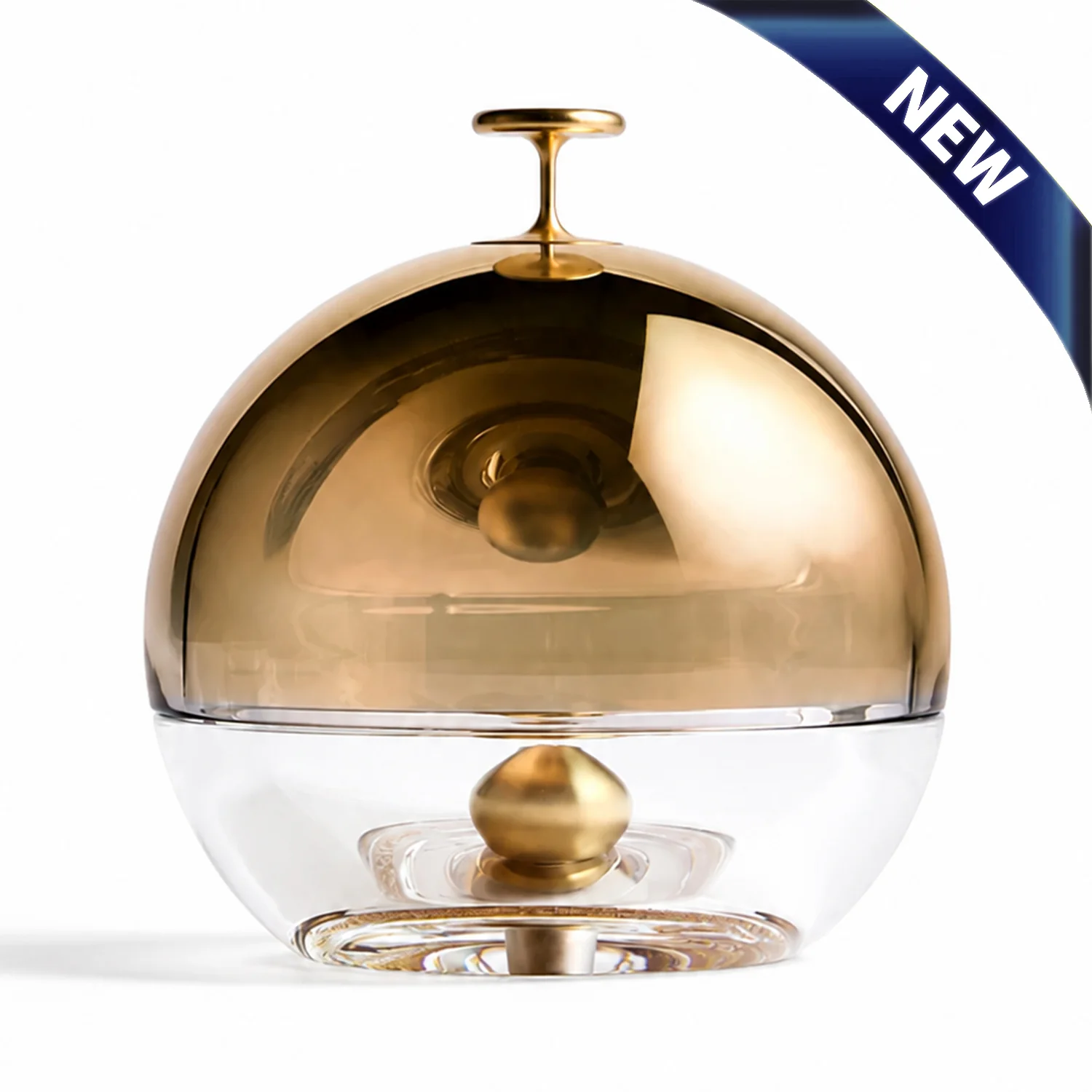 Image of Murmmr 24k Gold Crystal Dome Cigar Ashtray