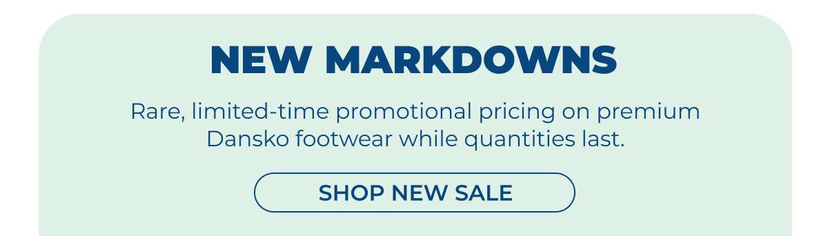 New Markdowns