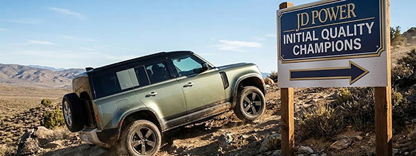 Land Rover Climbs to Tenth in JD Power Initial Quality Survey