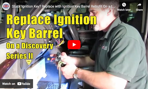 Stuck Ignition Key? Replace Ignition Key Barrel On A Discovery Series II