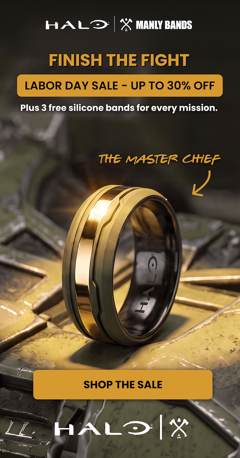 The Officially Licensed Halo Rings: Live Life on Legendary Mode