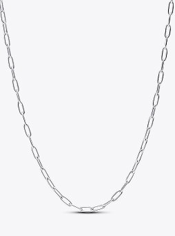 Elongated Link Chain Necklace