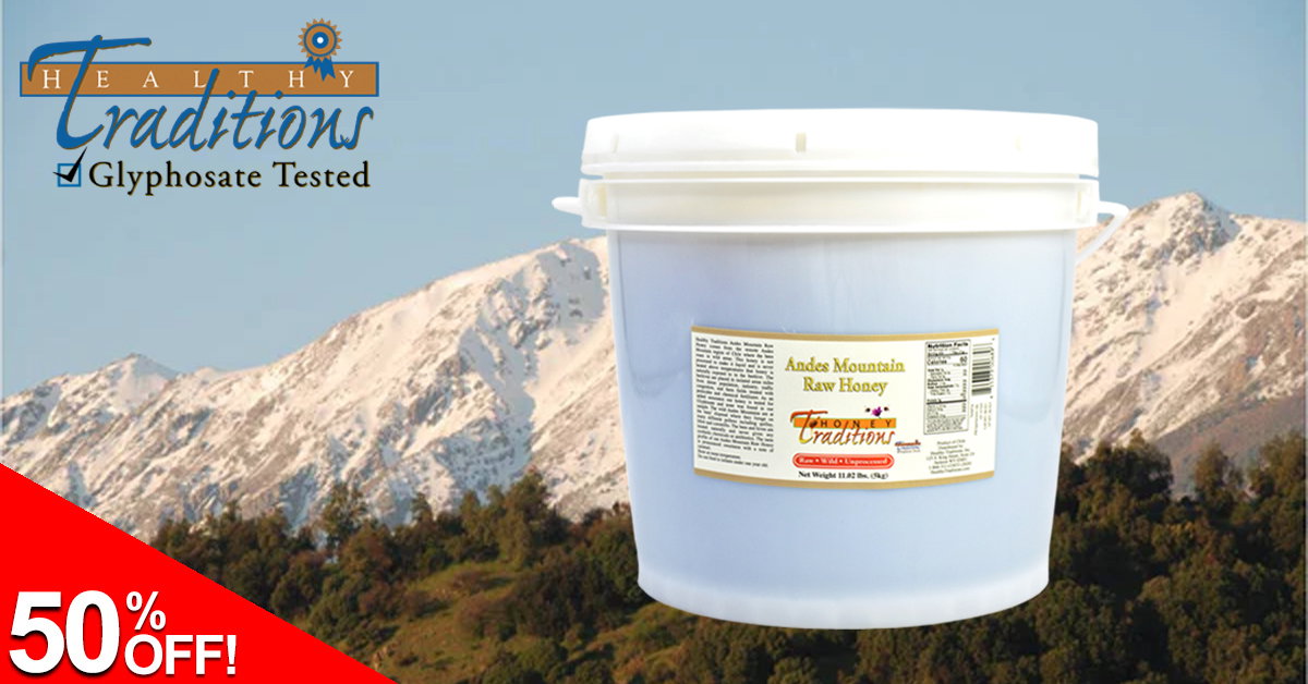 50% OFF Gallons Andes Mountain Honey