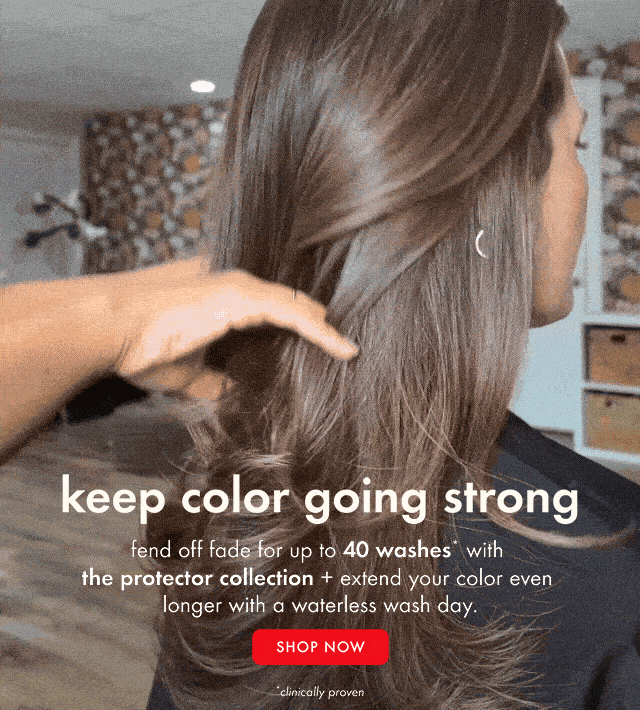 keep your color going strong with the protector collection