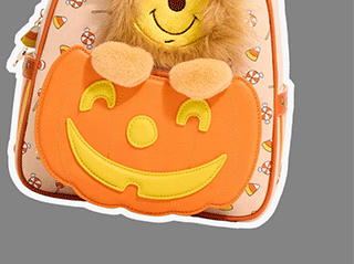 Winnie the Pooh Lion Pooh Bear Pumpkin Mini Backpack