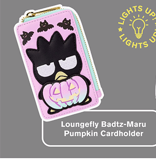 Loungefly Badtz-Maru Pumpkin Cardholder