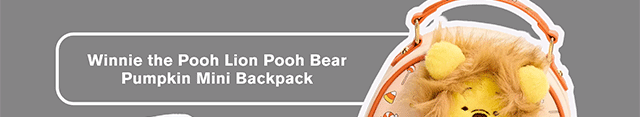 Winnie the Pooh Lion Pooh Bear Pumpkin Mini Backpack