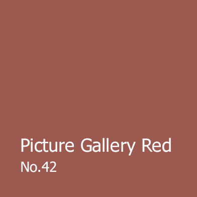 Square banner of Picture Gallery Red