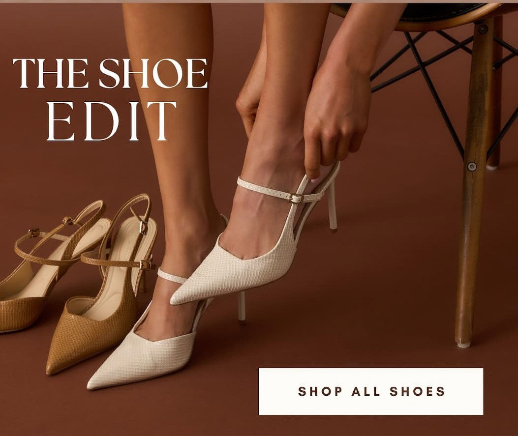 "The Shoe Edit. Shop all shoes."