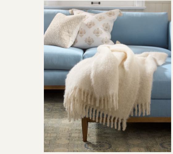 Albion Mohair Throw