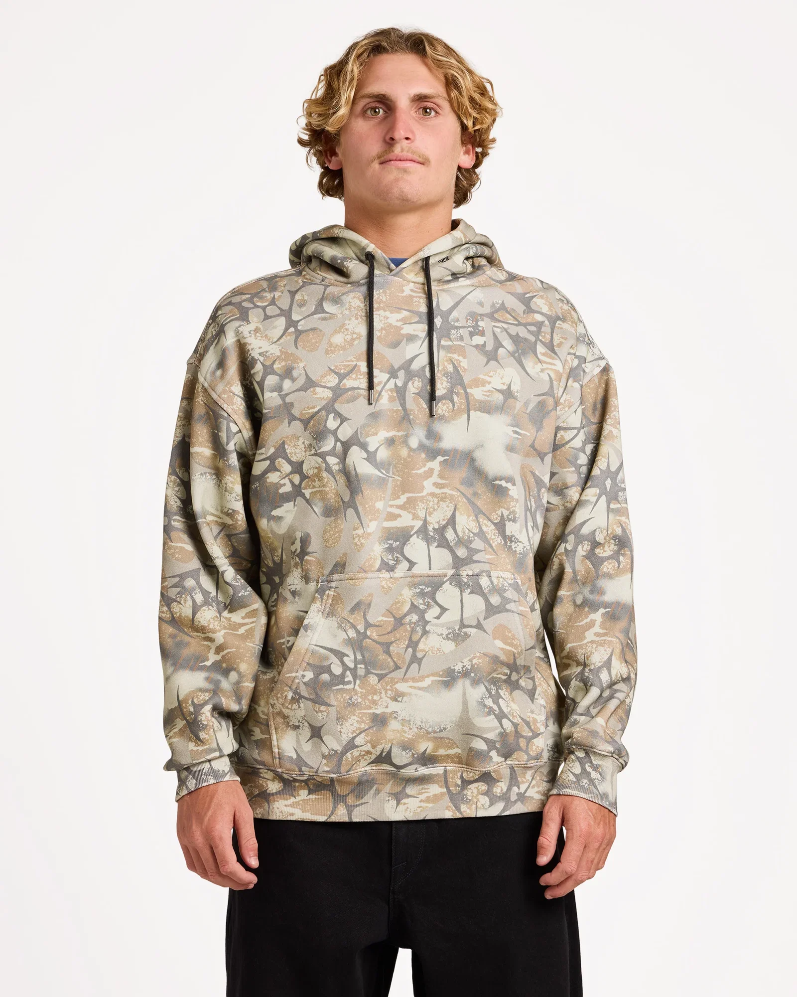 Mens Psych Camo Pullover