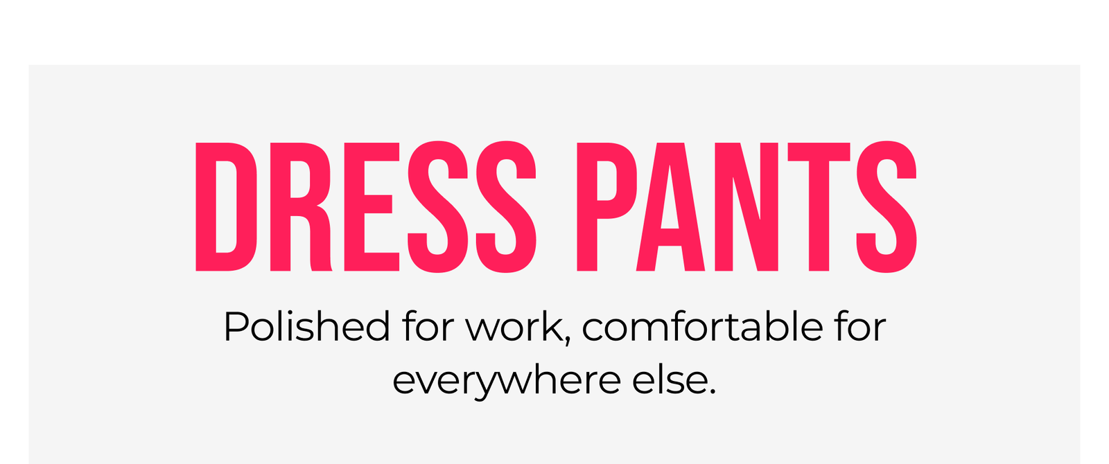 Dress Pants