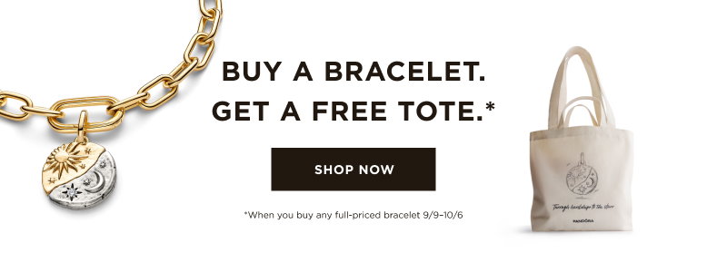 Buy a bracelet, get a free tote*