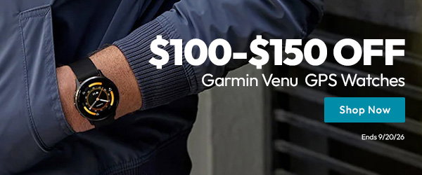 $100–$150 Off Garmin Venu GPS Watches | Shop Now | Ends 9/20/26