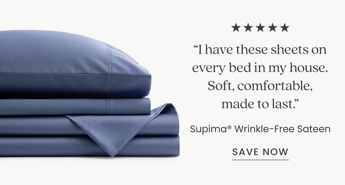 Cotton Wrinkle-Free Sateen 