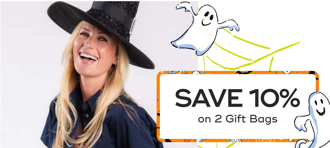 SAVE 10%. on 2 Gift Bags