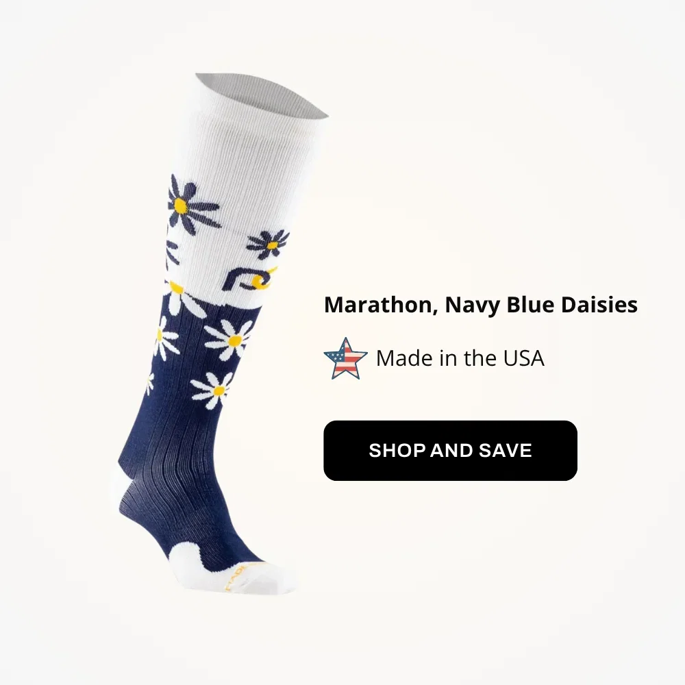 Marathon, Navy Blue Daisies