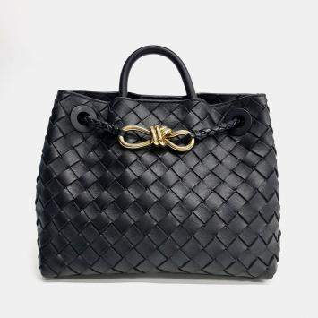 Black Leather Andiamo Small