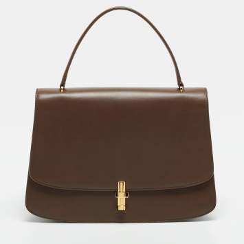 Sofia 11.75  Brown Leather Top