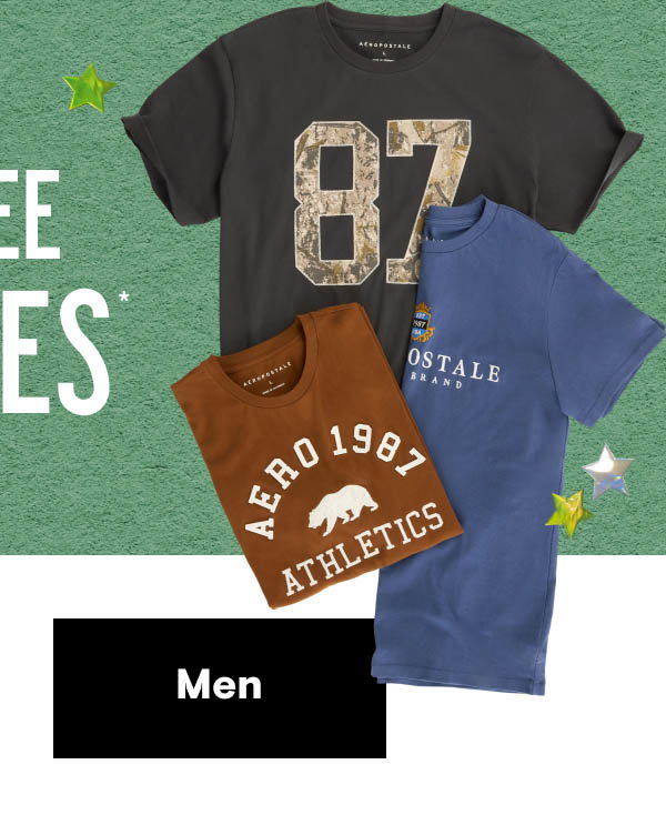 Buy 1 Get 2 Free Tees Shop Men