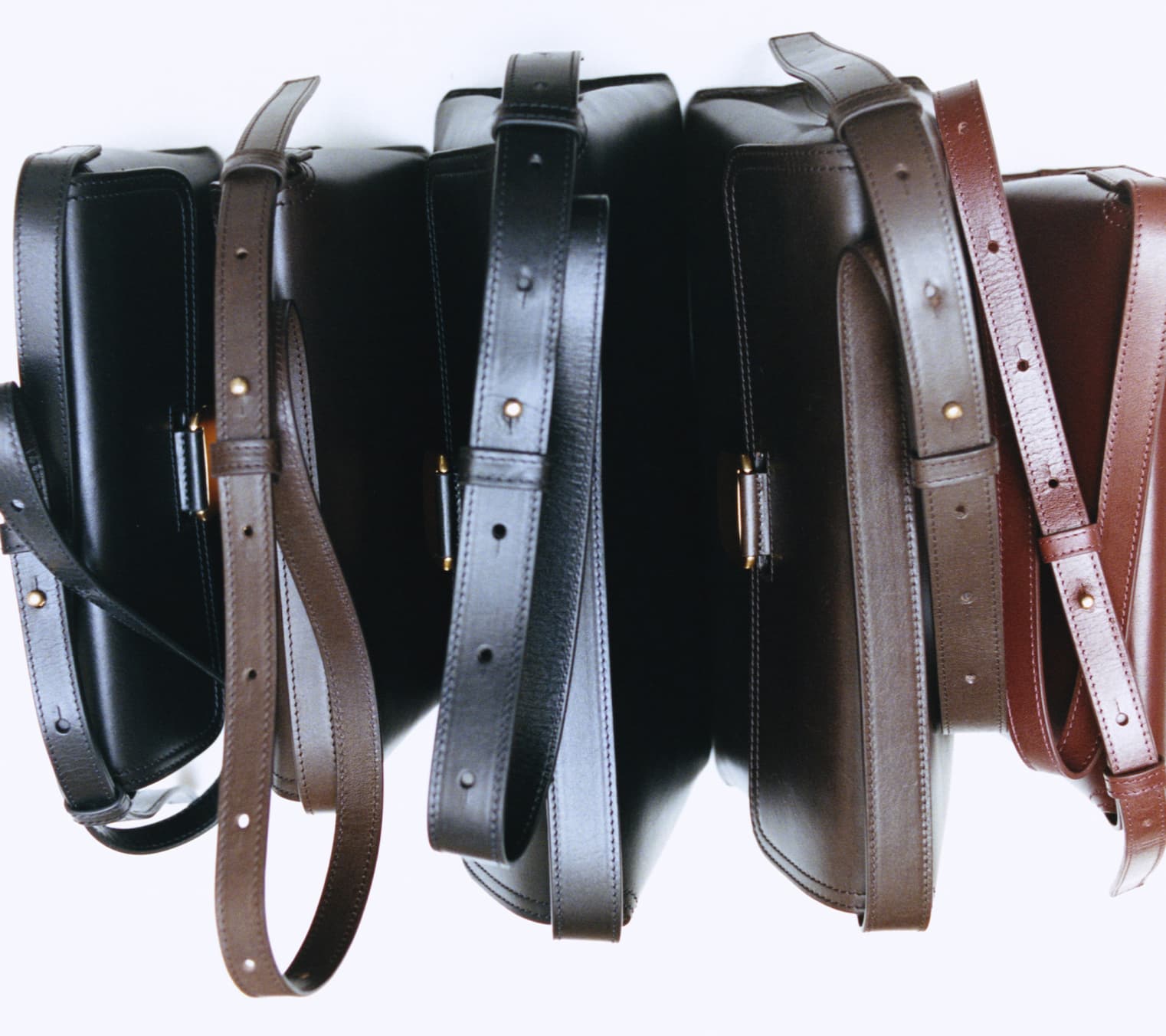 A.P.C. bags in a row overview