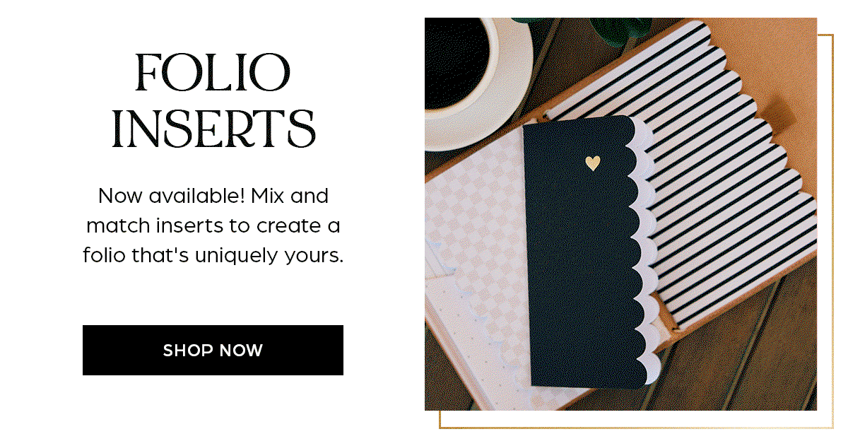 Folio Inserts