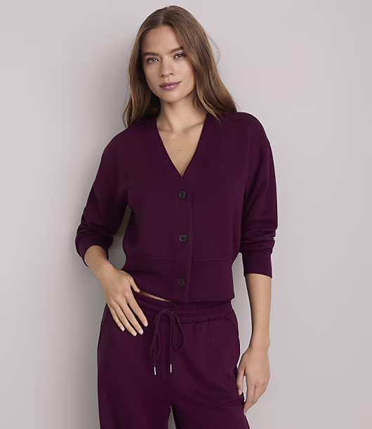 Lou & Grey Scubasoft V-Neck Cardigan