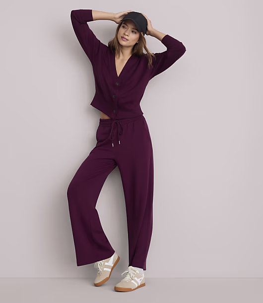 Lou & Grey Scubasoft Wide Leg Sweatpants