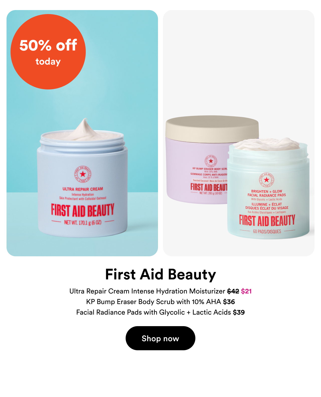 First Aid Beauty | Shop now
