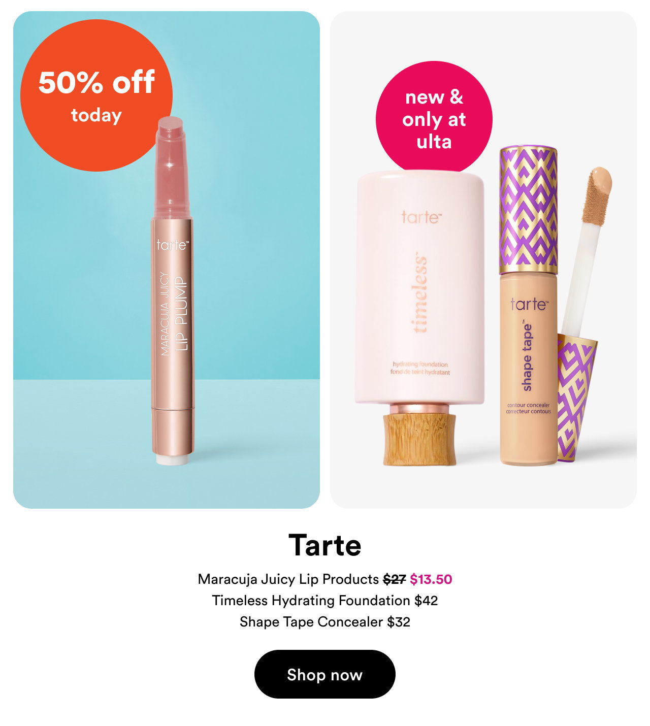 Tarte | Shop now