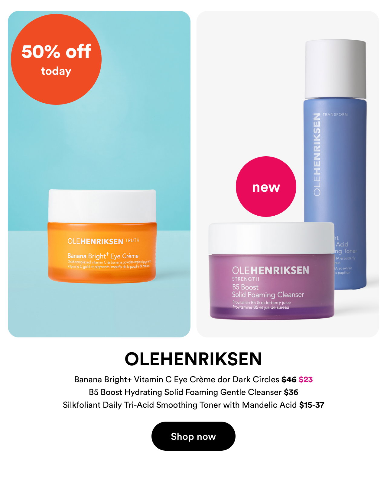 Olehenriksen | Shop now