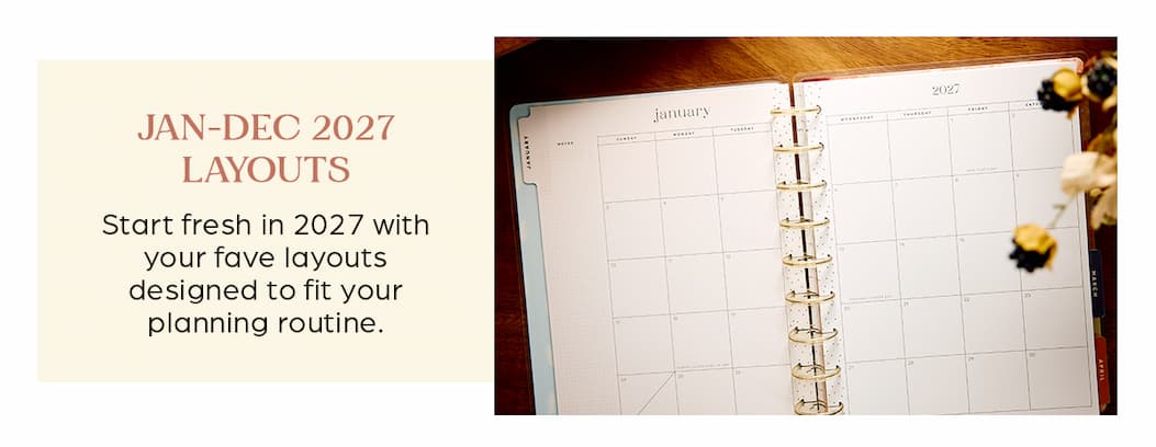 Jan-Dec 2027 Layouts