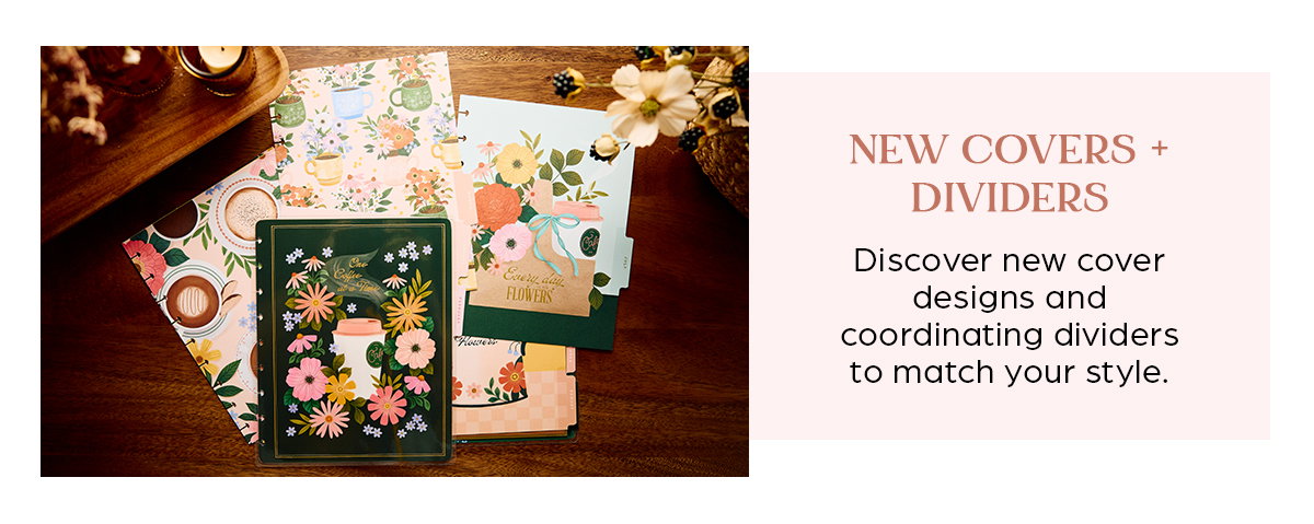 New Covers + Dividers