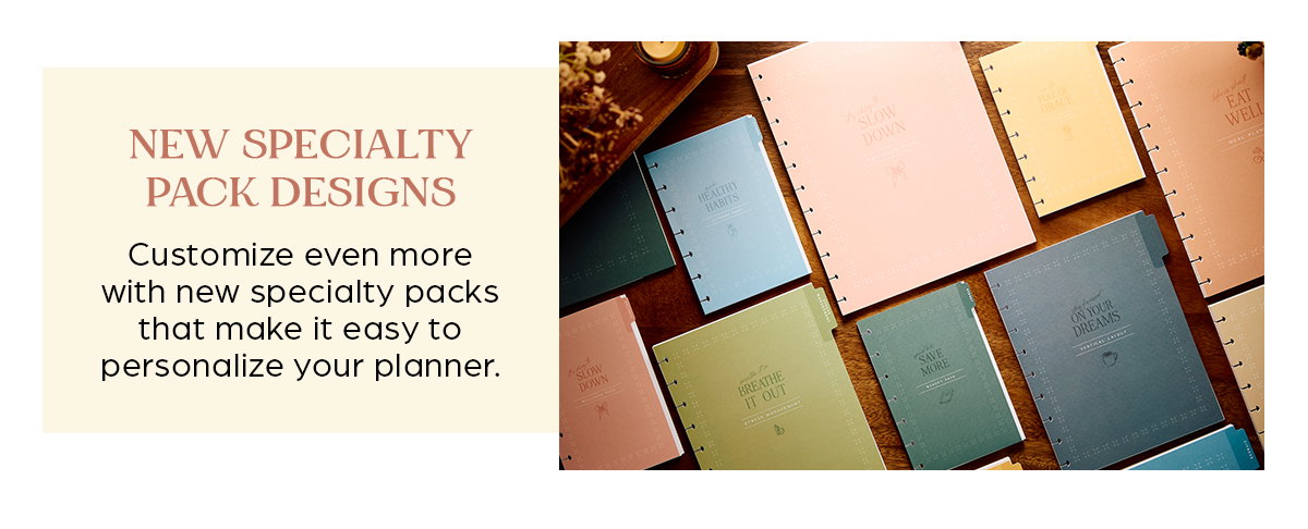New Specialty Pack Designs
