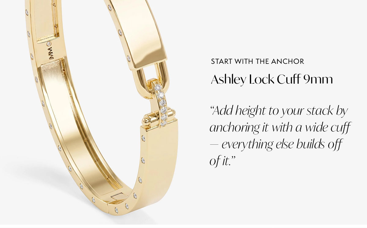 Ashley Lock Cuff 9mm
