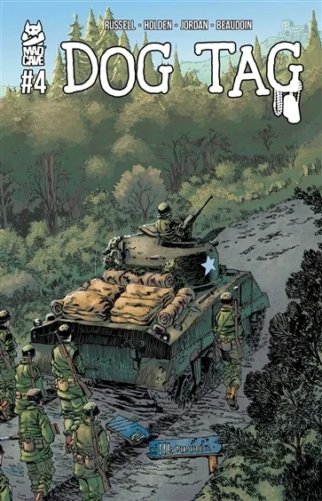 Dog Tag #4, by Mark Russell