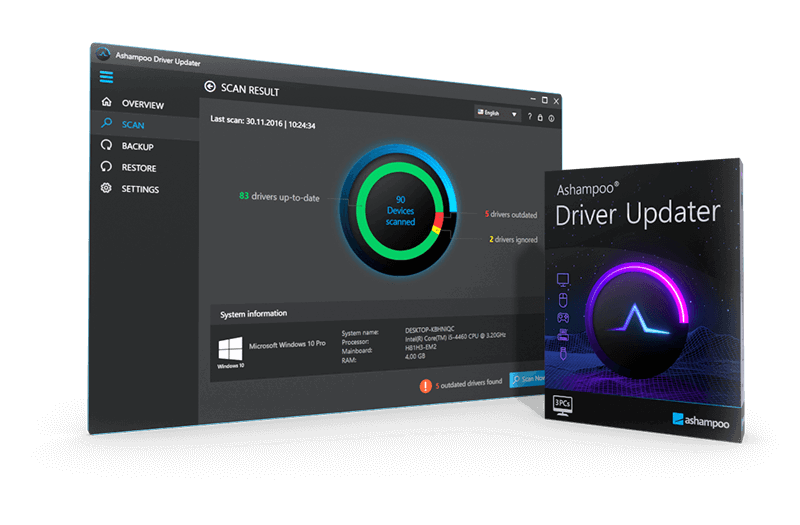 Screenshot Driver Updater