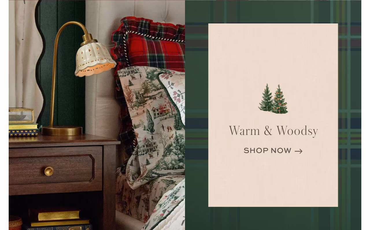 Warm and woodsy