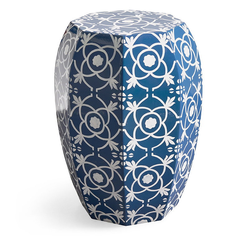 Bloom Handpainted Outdoor Garden Stool