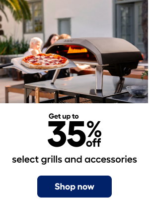 Get up to 35% off select grills and accessories Shop now