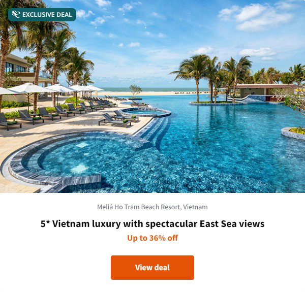 5* Vietnam luxury with spectacular East Sea views