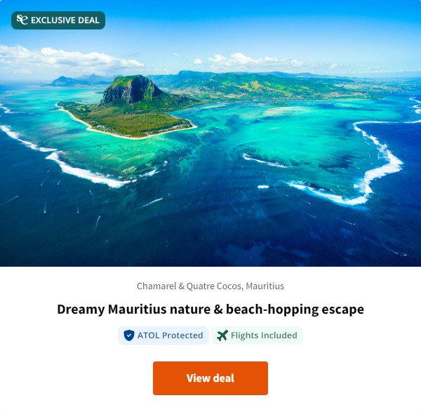 Dreamy Mauritius nature & beach-hopping escape