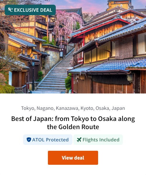 Best of Japan: from Tokyo to Osaka along the Golden Route