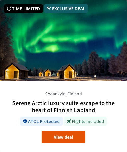 Serene Arctic luxury suite escape to the heart of Finnish Lapland
