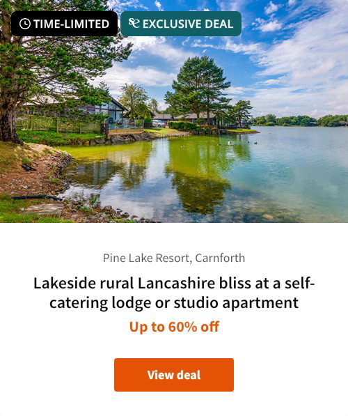 Lakeside rural Lancashire bliss at a self-catering lodge or studio apartment