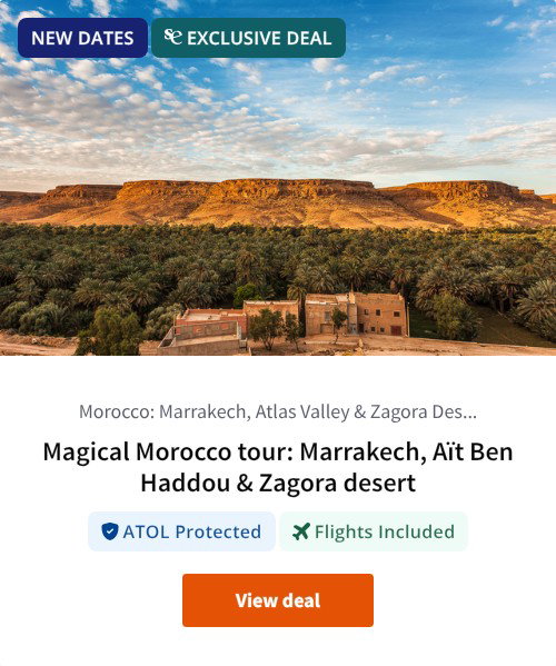 Magical Morocco tour: Marrakech, Aït Ben Haddou &amp; Zagora desert